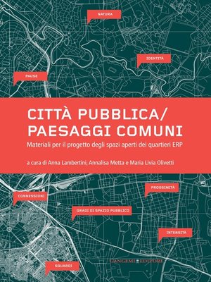 cover image of Città pubblica/Paesaggi comuni